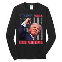 Trump Assassinated Injured Pennsylvania 2024 Design Tall Long Sleeve T-Shirt