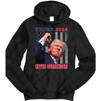 Trump Assassinated Injured Pennsylvania 2024 Design Tie Dye Hoodie