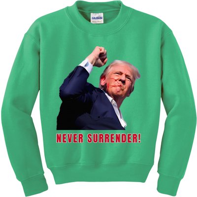 Trump Assassinated Injured In Pennsylvania Kids Sweatshirt