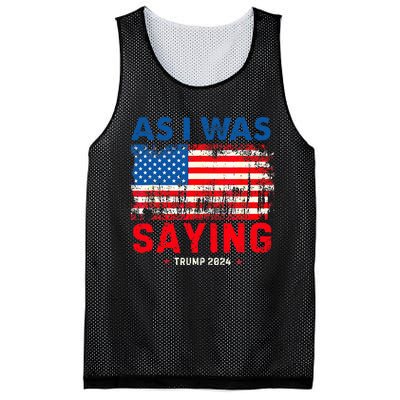 Trump As I Was Saying Trump His Speech Trump Vance Mesh Reversible Basketball Jersey Tank