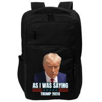 Trump As I Was Saying Trump His Speech Trump Vance Vintage Impact Tech Backpack