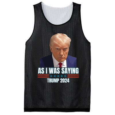 Trump As I Was Saying Trump His Speech Trump Vance Vintage Mesh Reversible Basketball Jersey Tank