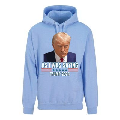 Trump As I Was Saying Trump His Speech Trump Vance Vintage Unisex Surf Hoodie