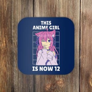 This Anime Is Now 12 Years Old Birthday Kawaii Coaster