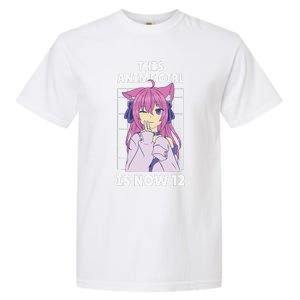 This Anime Is Now 12 Years Old Birthday Kawaii Garment-Dyed Heavyweight T-Shirt