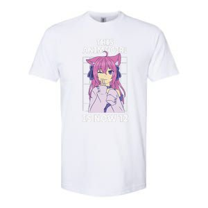 This Anime Is Now 12 Years Old Birthday Kawaii Softstyle CVC T-Shirt