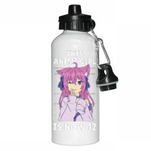 This Anime Is Now 12 Years Old Birthday Kawaii Aluminum Water Bottle