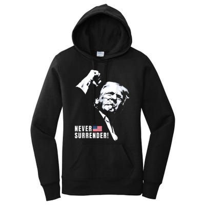 Trump Assassinated Injured In Pennsylvania July 13 2024 Women's Pullover Hoodie