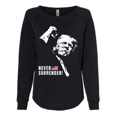 Trump Assassinated Injured In Pennsylvania July 13 2024 Womens California Wash Sweatshirt