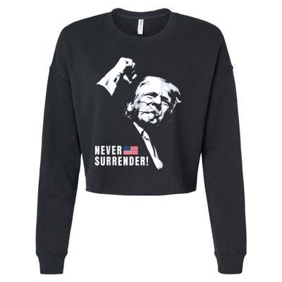 Trump Assassinated Injured In Pennsylvania July 13 2024 Cropped Pullover Crew