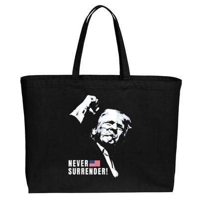 Trump Assassinated Injured In Pennsylvania July 13 2024 Cotton Canvas Jumbo Tote