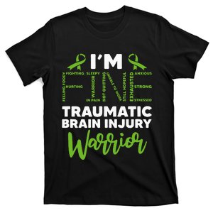 TBI Awareness Im Fine Traumatic Brain Injury Warrior T-Shirt