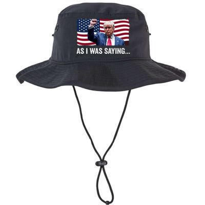 Trump As I Was Saying Trump His Speech Trump Vance Vintage Legacy Cool Fit Booney Bucket Hat