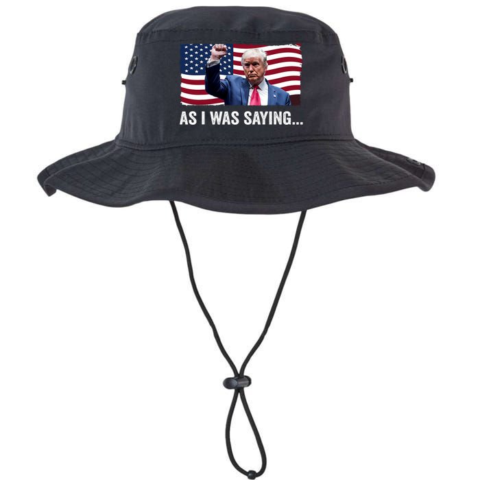 Trump As I Was Saying Trump His Speech Trump Vance Vintage Legacy Cool Fit Booney Bucket Hat