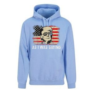 Trump As I Was Saying Trump His Speech Election Vote Unisex Surf Hoodie