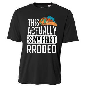 This Actually Is My First Rodeo Cooling Performance Crew T-Shirt