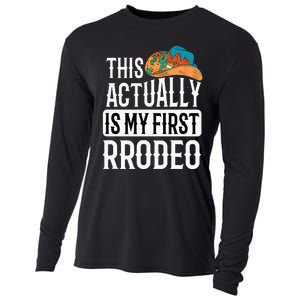 This Actually Is My First Rodeo Cooling Performance Long Sleeve Crew