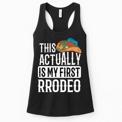 This Actually Is My First Rodeo Womens Tank Top