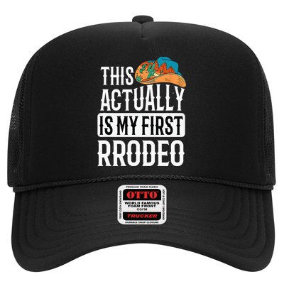 This Actually Is My First Rodeo Trucker Hat