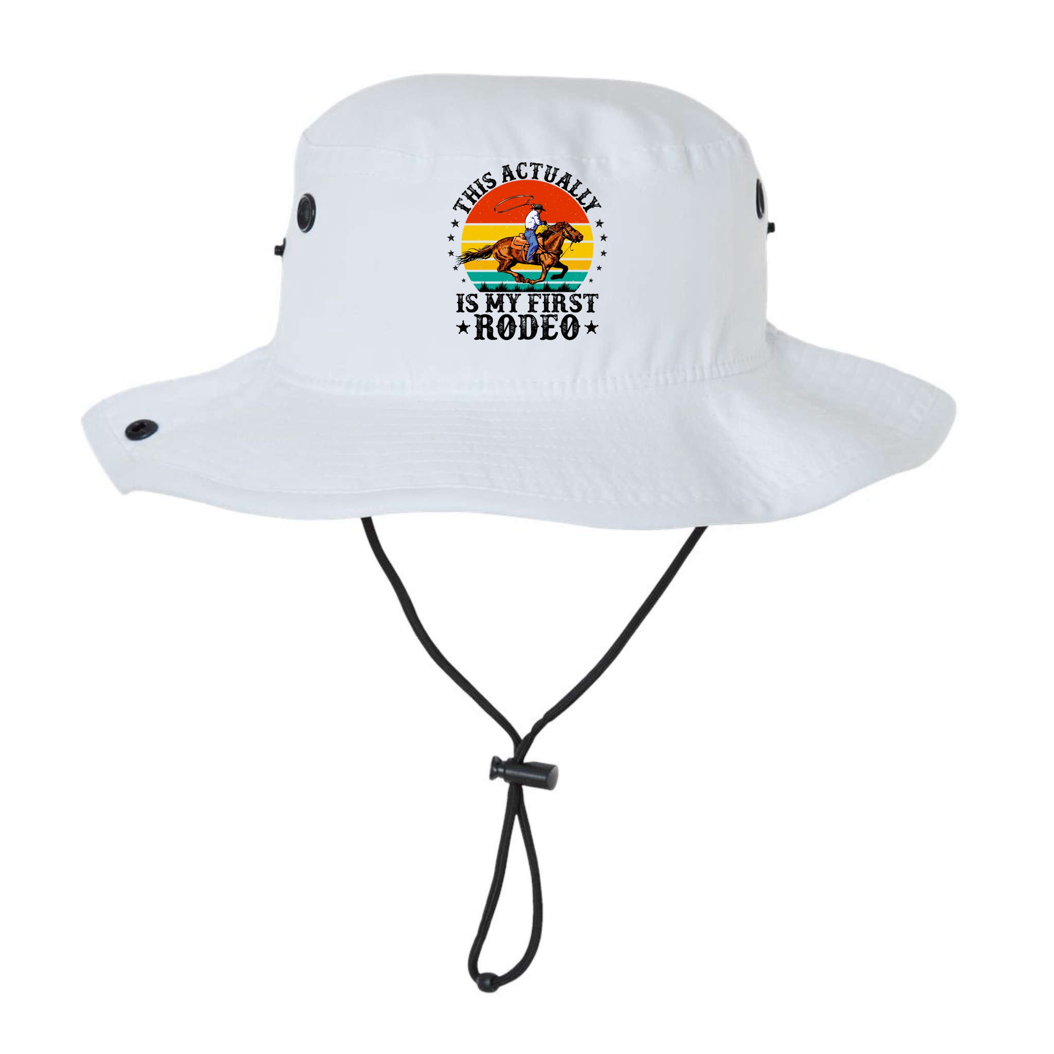This Actually Is My First Rodeo Country Life Howdy Vintage Bucket Hat
