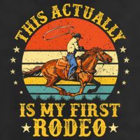 This Actually Is My First Rodeo Country Life Howdy Vintage Beanie