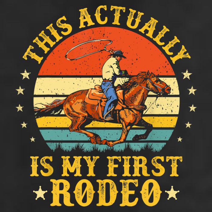 This Actually Is My First Rodeo Country Life Howdy Vintage Beanie