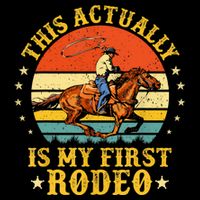This Actually Is My First Rodeo Country Life Howdy Vintage Visor