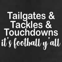 Tailgates Tackles Touchdowns Football All Day 15oz Campfire Ceramic Mug