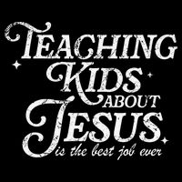Teaching About Jesus Is The Best Job Ever Christian 16 in Basic Backpack