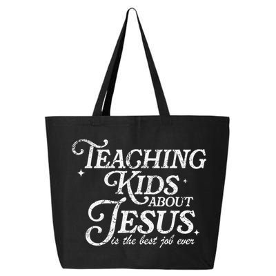 Teaching About Jesus Is The Best Job Ever Christian 25L Jumbo Tote