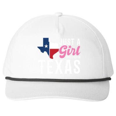 Texan American Just A Who Lives In Texas Cool Gift Snapback Five-Panel Rope Hat