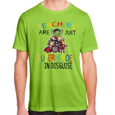 Teachers Are Just Superheroes In Disguise Adult ChromaSoft Performance T-Shirt