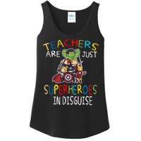 Teachers Are Just Superheroes In Disguise Ladies Essential Tank