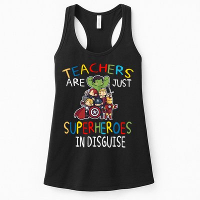Teachers Are Just Superheroes In Disguise Womens Tank Top
