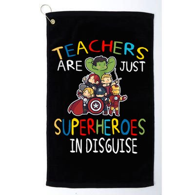 Teachers Are Just Superheroes In Disguise Golf Towel