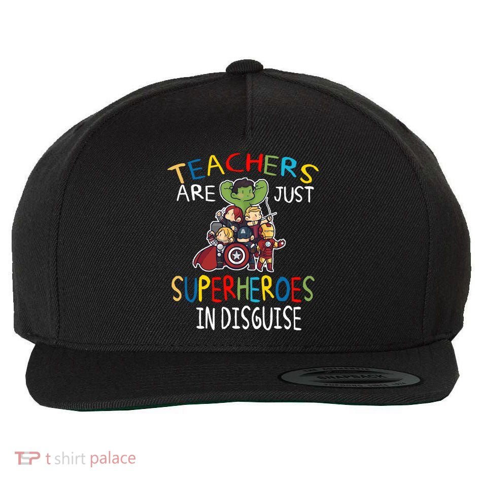 Teachers Are Just Superheroes In Disguise Wool Snapback Cap