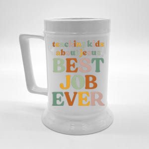 Teaching About Jesus Best Job Ever Beer Stein