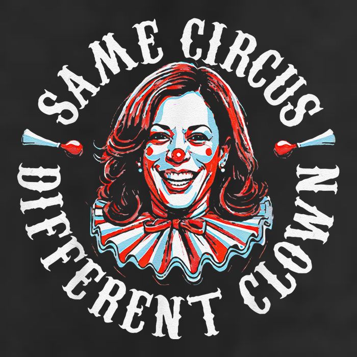 Trump Anti Kamala Harris Same Circus Different Clown Funny 15oz Campfire Ceramic Mug