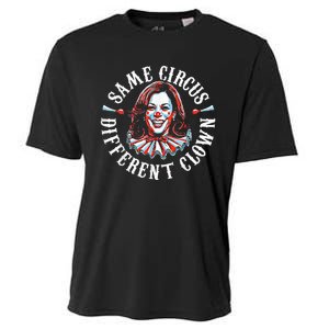 Trump Anti Kamala Harris Same Circus Different Clown Funny Cooling Performance Crew T-Shirt