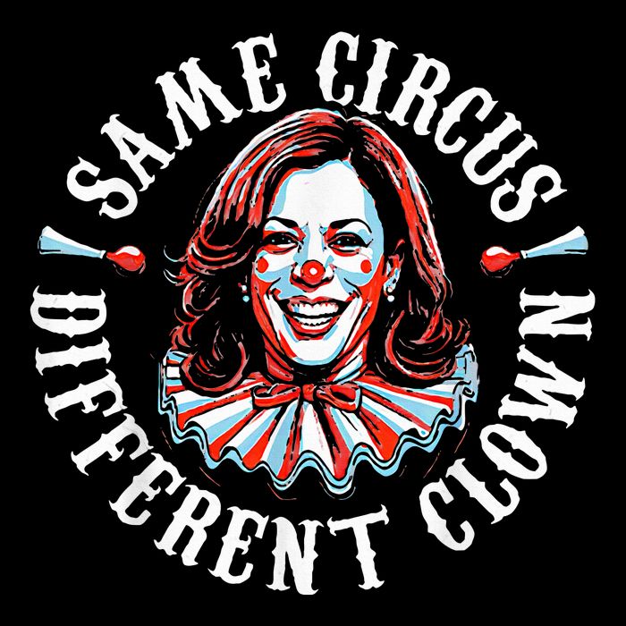 Trump Anti Kamala Harris Same Circus Different Clown Funny City Backpack