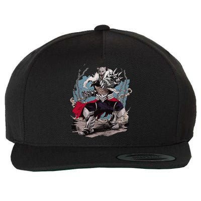 Tekken7 Armor King 002 Wool Snapback Cap