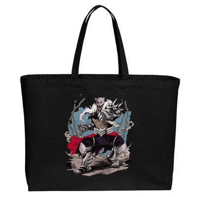 Tekken7 Armor King 002 Cotton Canvas Jumbo Tote