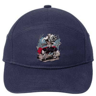 Tekken7 Armor King 002 7-Panel Snapback Hat