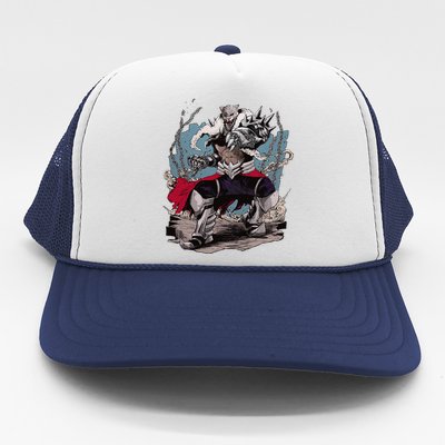 Tekken7 Armor King 002 Trucker Hat