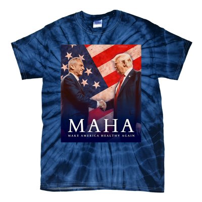 Trump And Kennedy Make America Healthy Again 2024 Tie-Dye T-Shirt