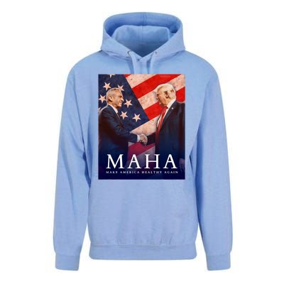 Trump And Kennedy Make America Healthy Again 2024 Unisex Surf Hoodie