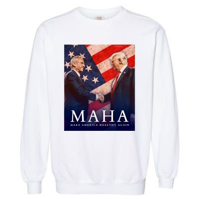 Trump And Kennedy Make America Healthy Again 2024 Garment-Dyed Sweatshirt