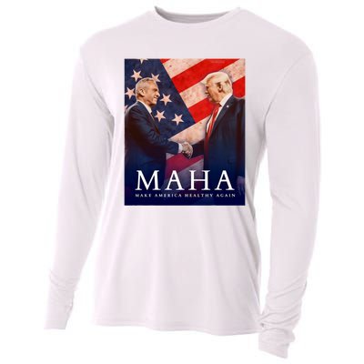 Trump And Kennedy Make America Healthy Again 2024 Cooling Performance Long Sleeve Crew