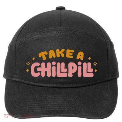 Take A Chill Pill 7-Panel Snapback Hat