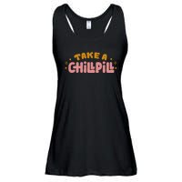 Take A Chill Pill Ladies Essential Flowy Tank